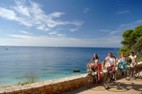 Radfahren am Meer