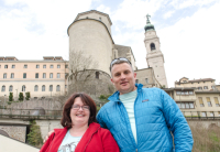 Claudia Tscherne und Freddy Mair