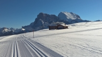 Langlaufen in den Dolomiten