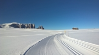 Langlaufen in den Dolomiten